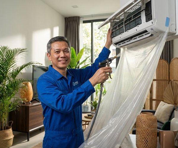 Professional aircond servicing in Puchong