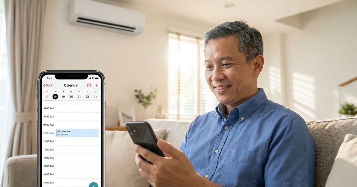 Optimal aircond service timing in Malaysia